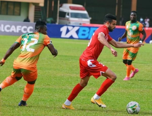 لقطة من المباراة