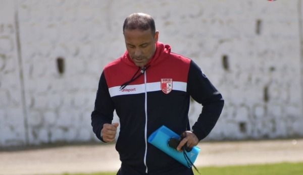 محمد المكشر في تدربات اليوم