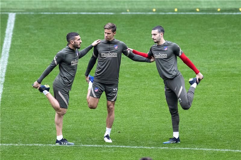 من مران أتلتيكو مدريد