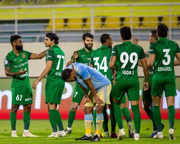 من المباراة 