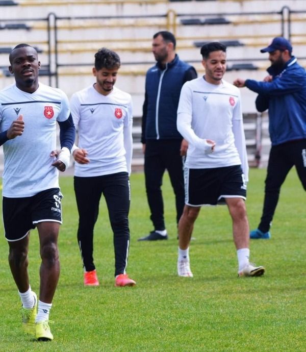 من تدريبات النجم الساحلي اليوم 