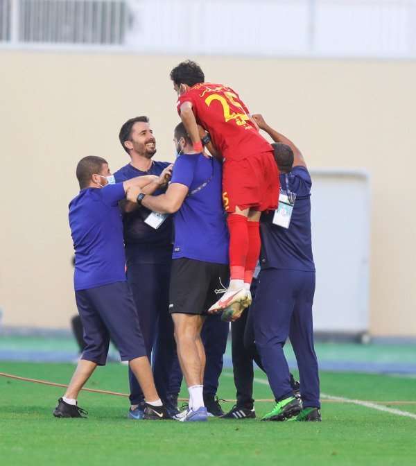 من المباراة 