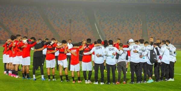 لاعبو منتخب مصر