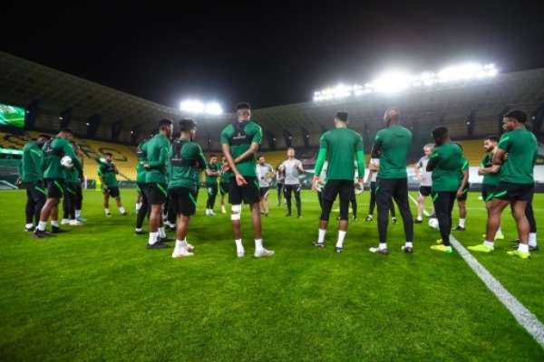 تدريبات المنتخب السعودي