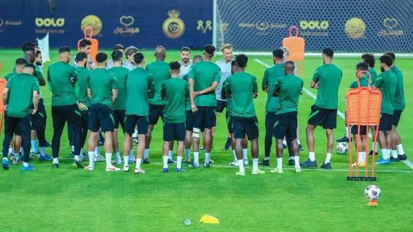 تدريبات المنتخب السعودي