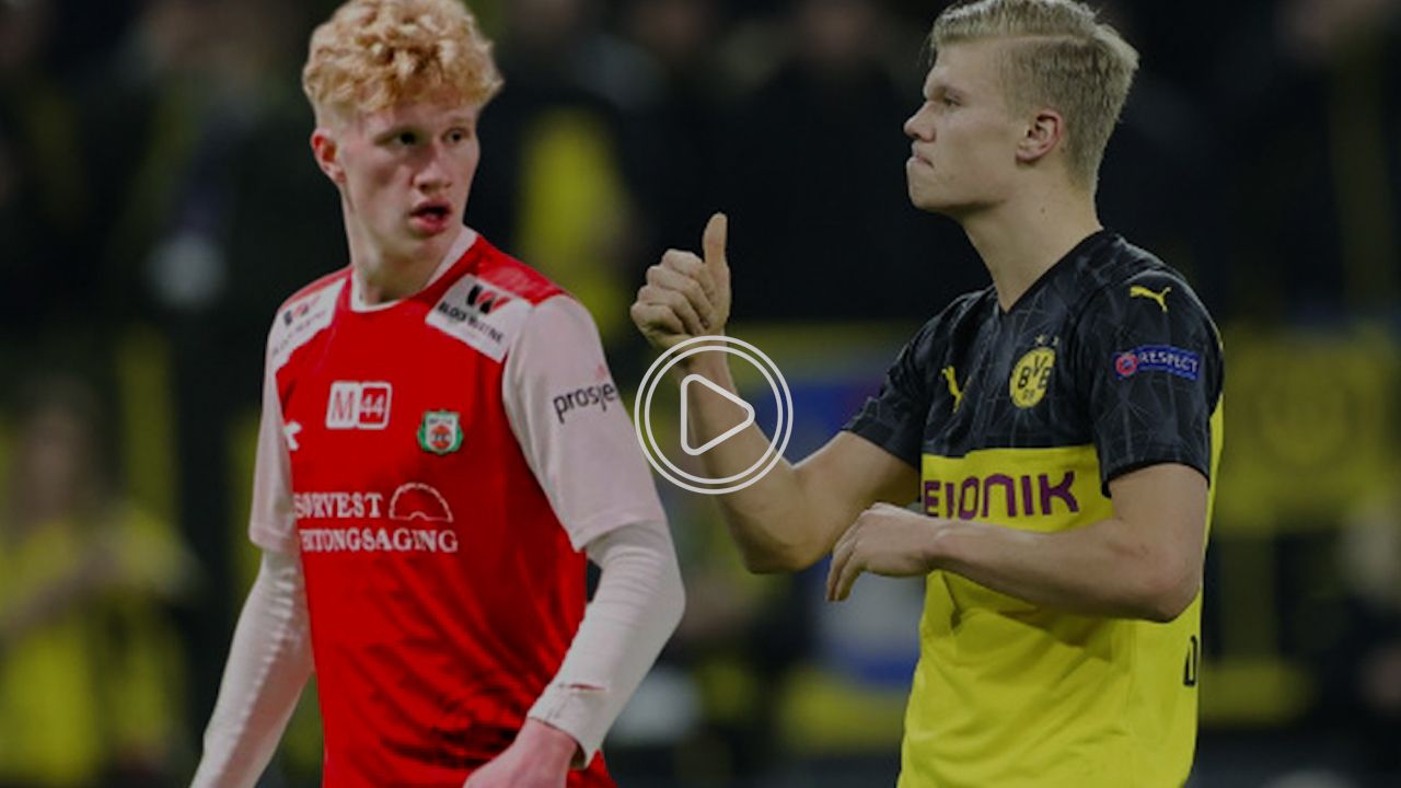 هالاند وابن عمه