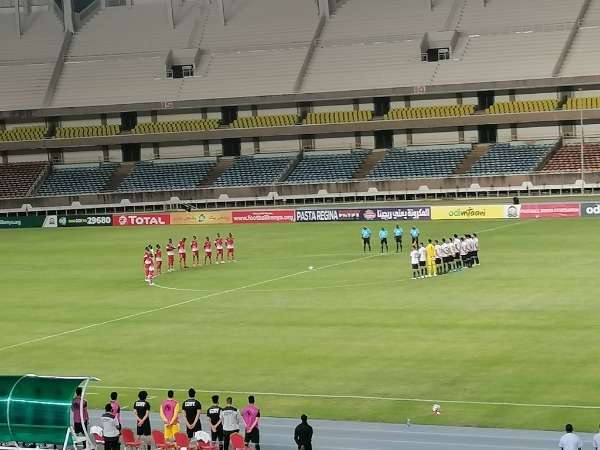 من مباراة مصر وكينيا