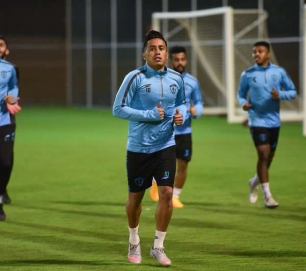 من مران الفريق