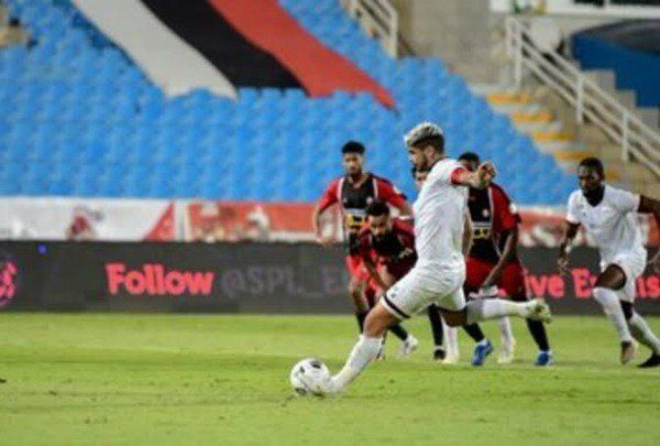 من مباراة سابقة بين الفريقين