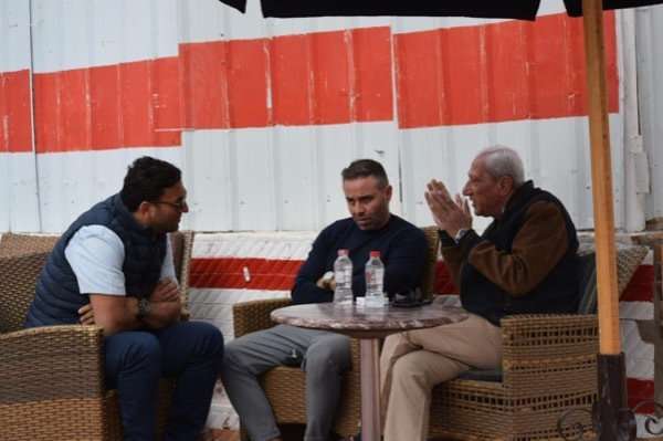 حازم إمام وأحمد حسام والمستشار عماد عبد العزيز 