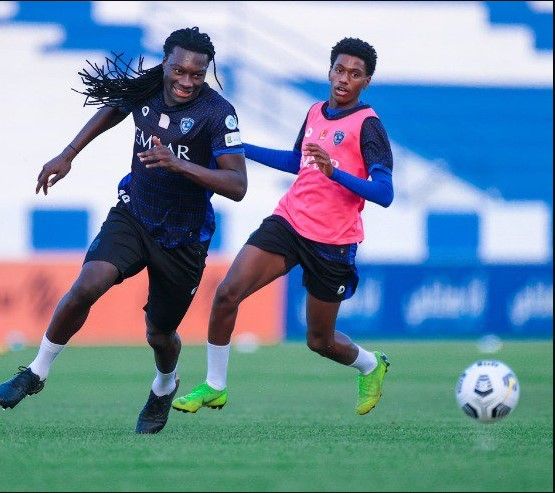 جانب من التدريبات