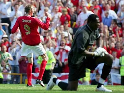 اللاعب كراوتش يحتفل بتسجيله الهات تريك