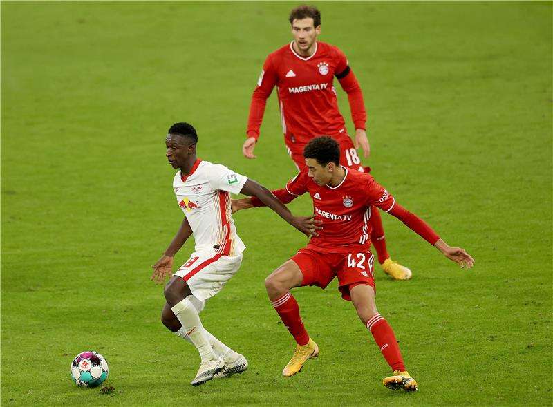 من مباراة لايبزيج و بايرن ميونخ