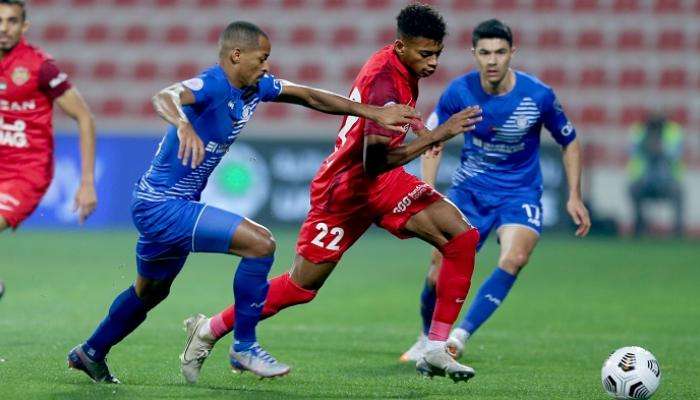 من مباراة سابقة بين شباب الأهلي والنصر