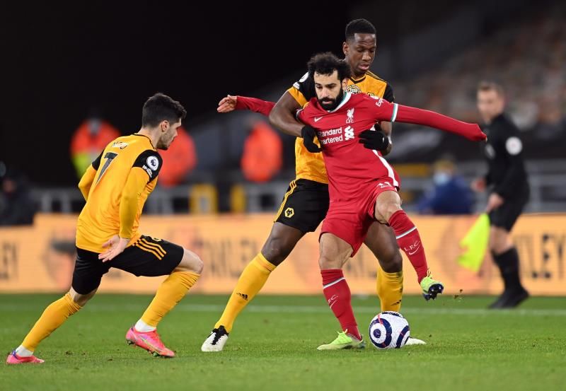 محمد صلاح بين لاعبي وولفرهامبتون