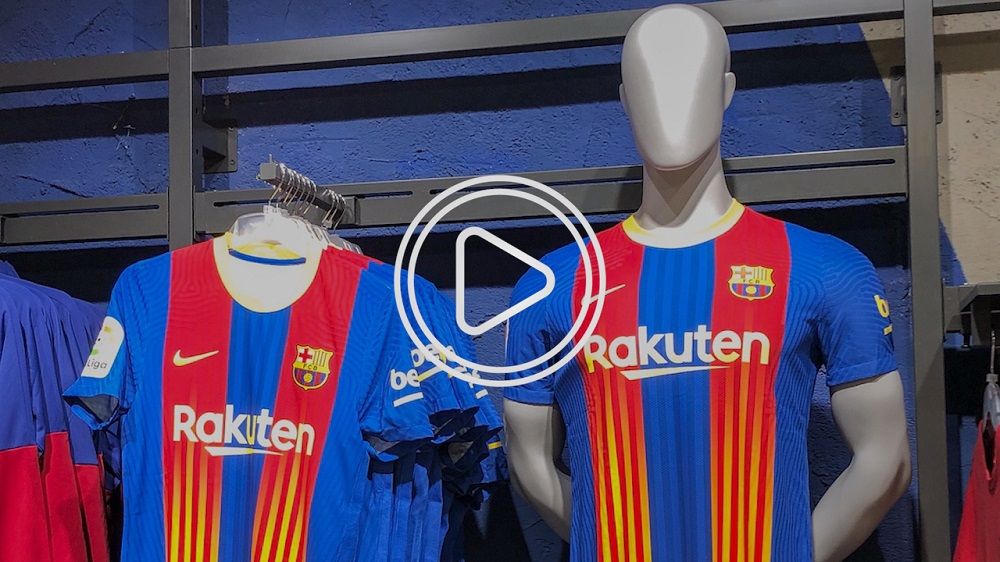 قميص برشلونة في الكلاسيكو