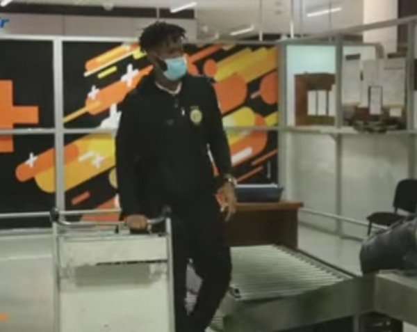 وصول كوليبالي إلى داكار