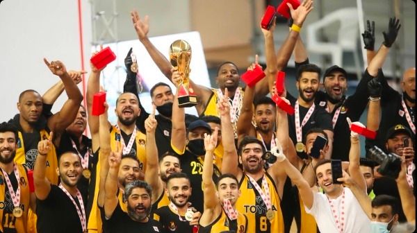 احتفال الأهلي باللقب