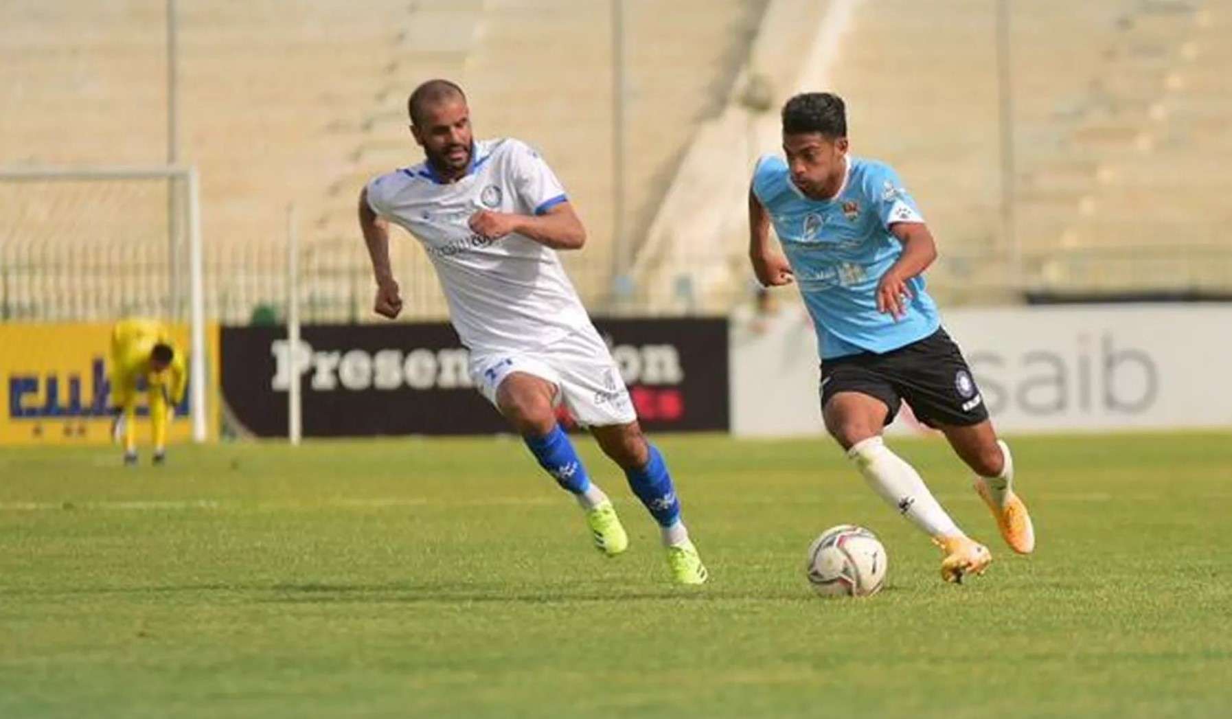 جانب من المباراة