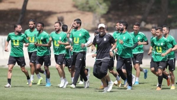 جانب من التدريبات