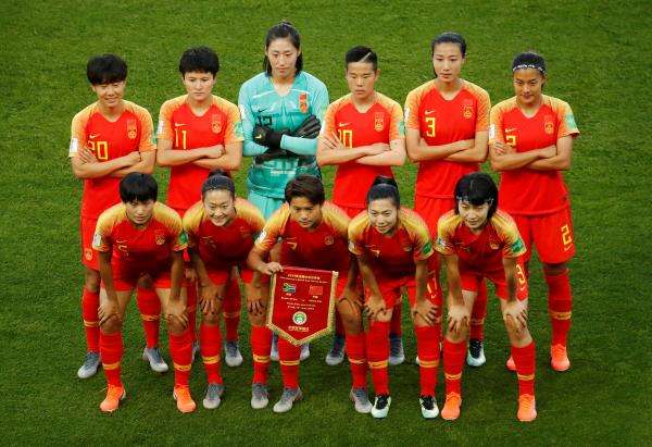 لاعبات منتخب الصين