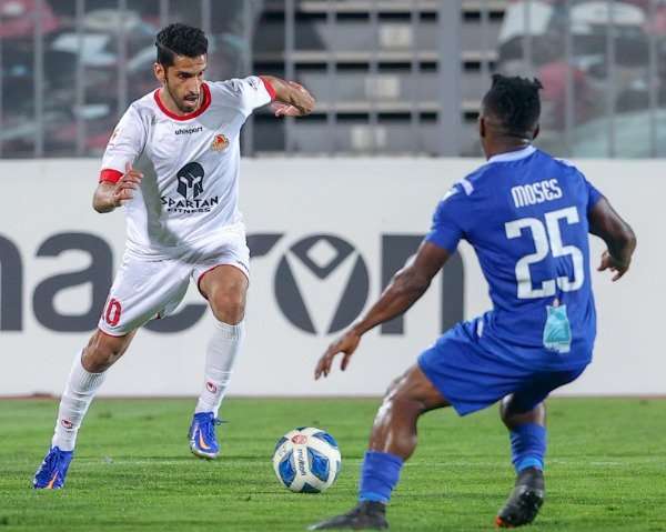 من المباراة 