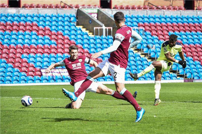 جانب من المباراة