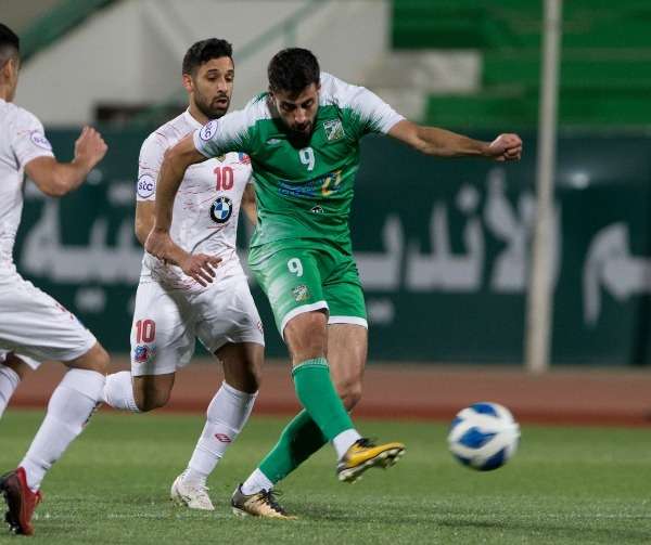 من المباراة 