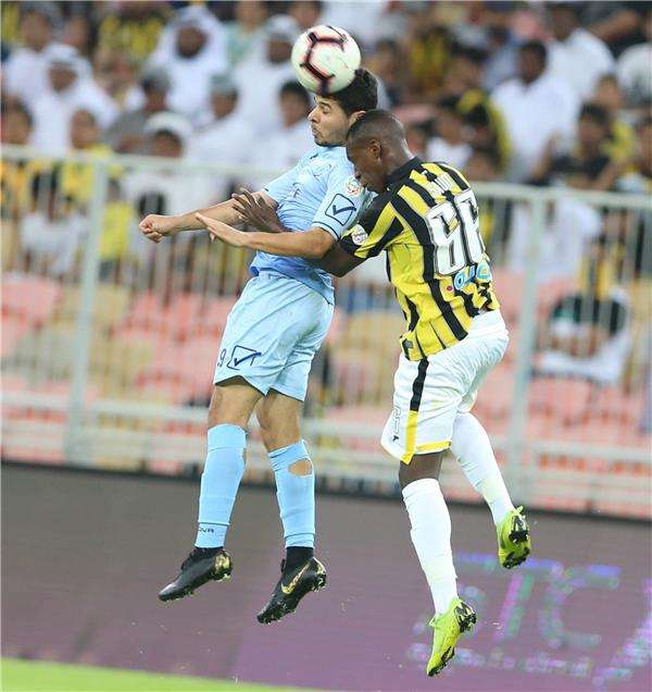 من لقاء سابق بين الاتحاد والباطن