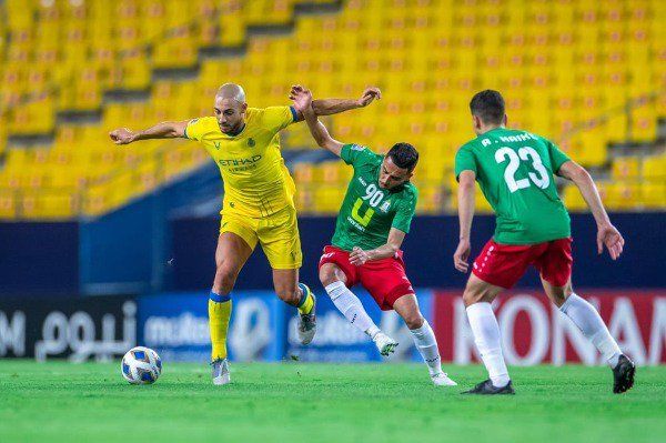 جانب من المباراة