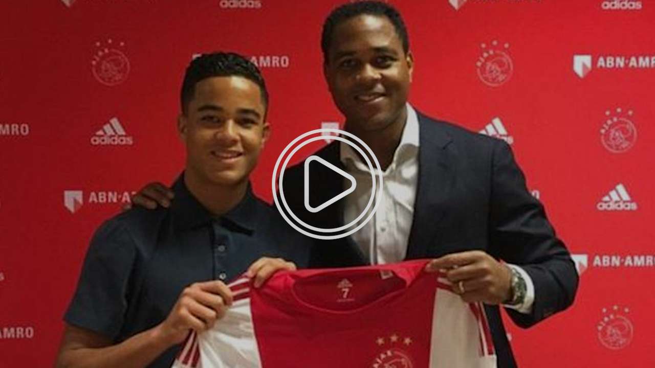 كلويفرت مع ابنه