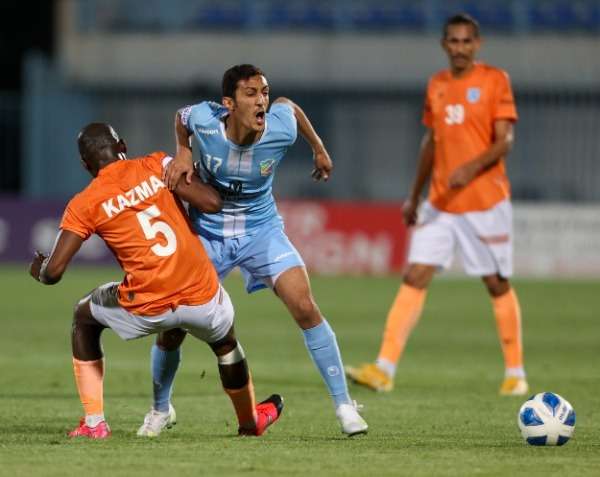 جانب من المباراة