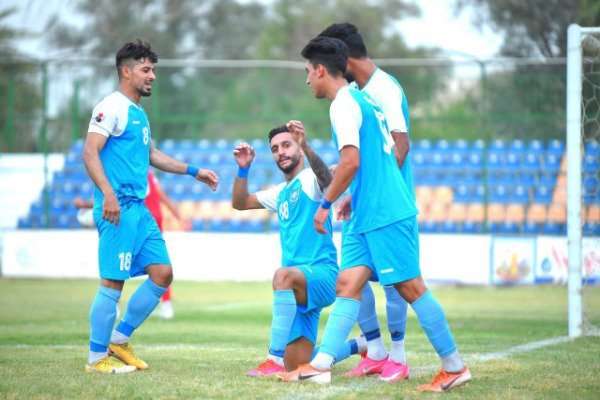 لاعبو أمانة بغداد 