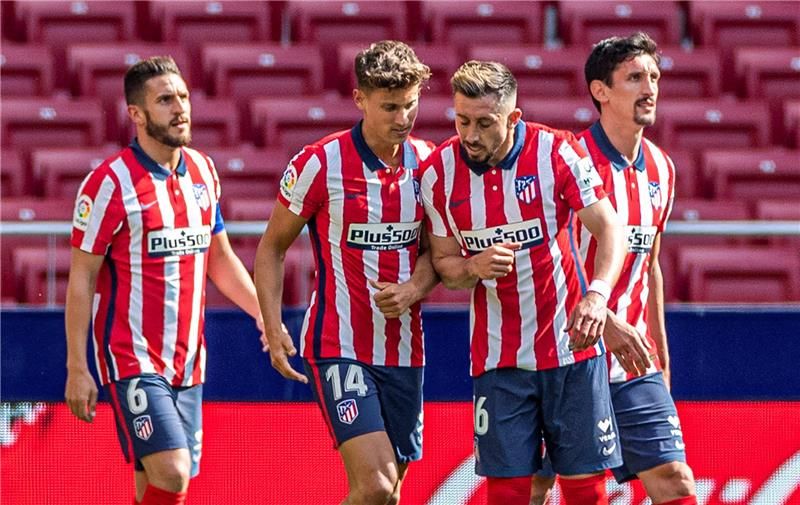  لاعبو أتلتيكو 