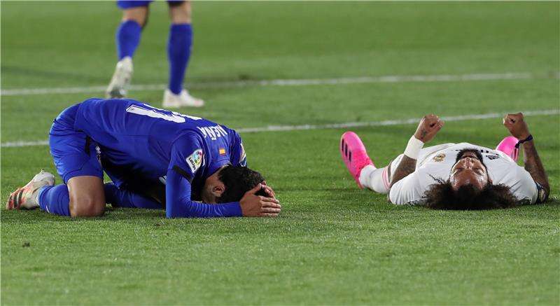 جانب من المباراة