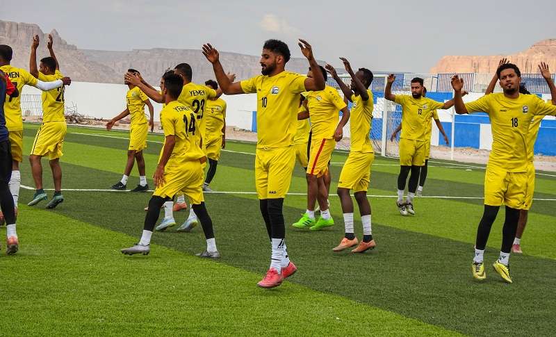 مران المنتخب اليمني 