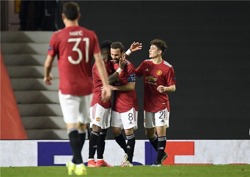 لاعبو مانشستر يونايتد