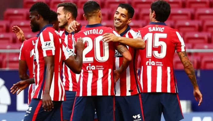 لاعبو اتلتيكو مدريد