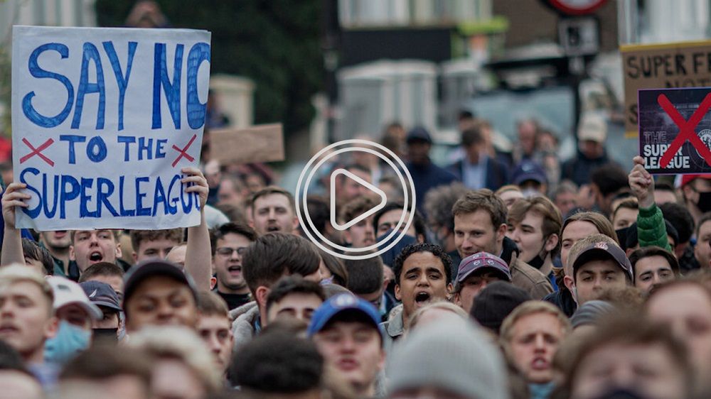 من الاحتجاجات الجماهيرية