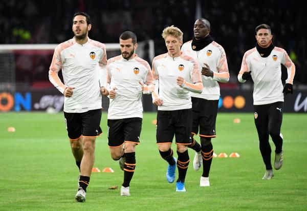 لاعبو فالنسيا