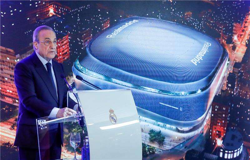 فلورنتينو بيريز رئيس ريال مدريد