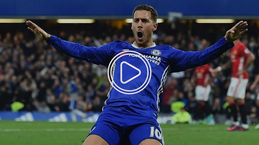 هازارد بقميص تشيلسي