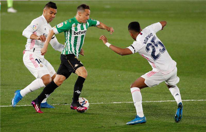 جانب من المباراة