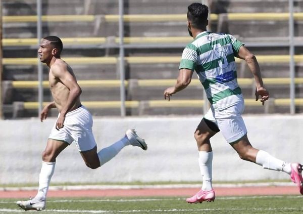 هدف بالحاج وفرحة التهديف 