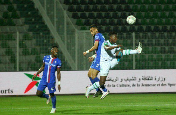 لقطة من المباراة