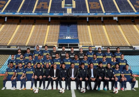 لاعبو بوكا جونيورز