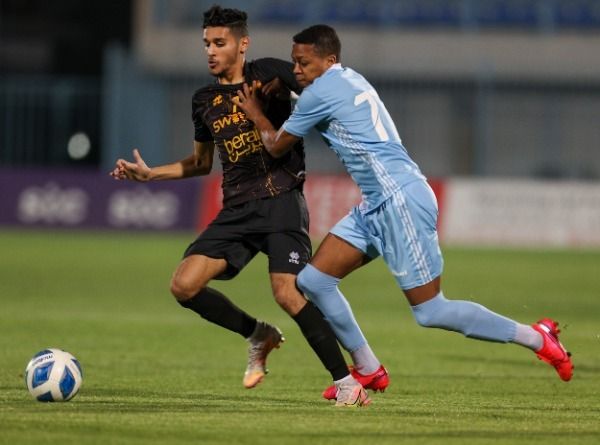 من مباراة السالمية والقادسية 