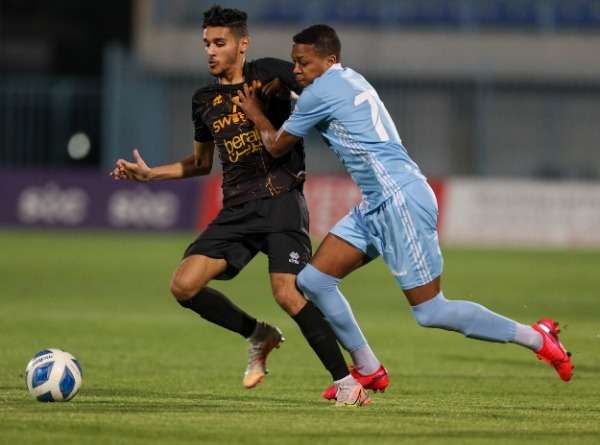 من مباراة السالمية والقادسية