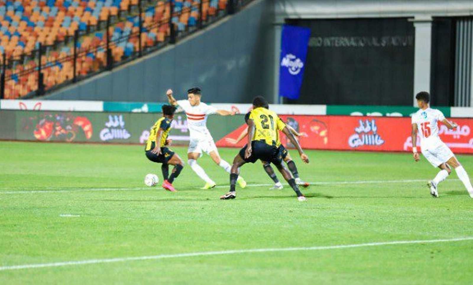 جانب من المباراة