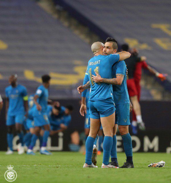 جانب من المباراة